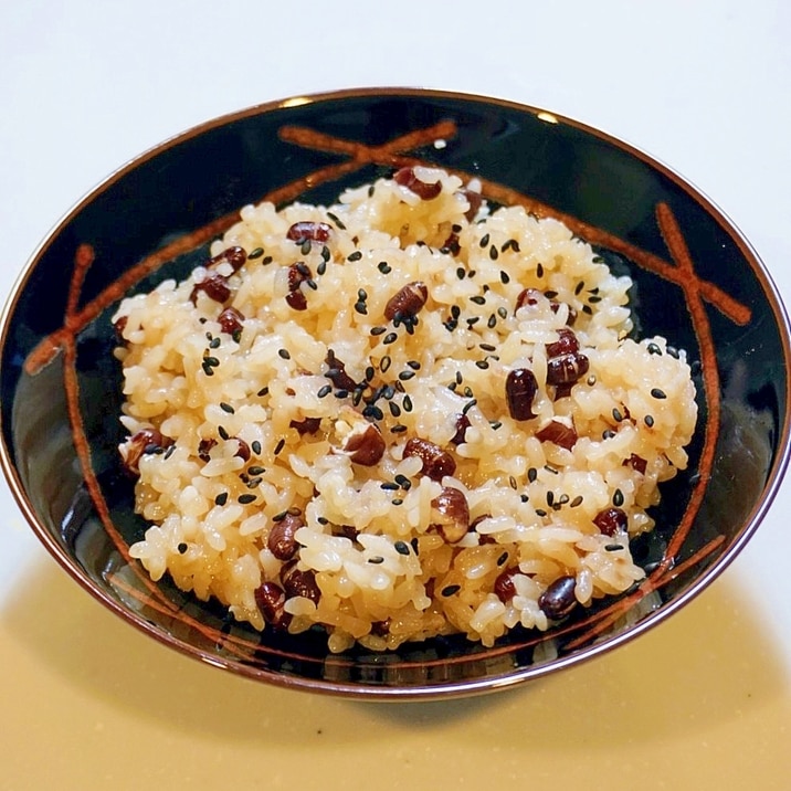 炊飯器で簡単に作る!赤飯(おこわ)
